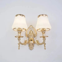 Applique murale LED en cristal au design minimaliste et moderne | Marco Lucetti 2 têtes