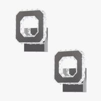 Applique murale LED en cristal de luxe moderne minimaliste | Marco Lucetti