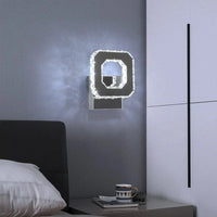 Applique murale LED en cristal de luxe moderne minimaliste | Marco Lucetti