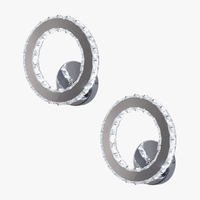 Applique murale LED en cristal de luxe moderne minimaliste | Marco Lucetti