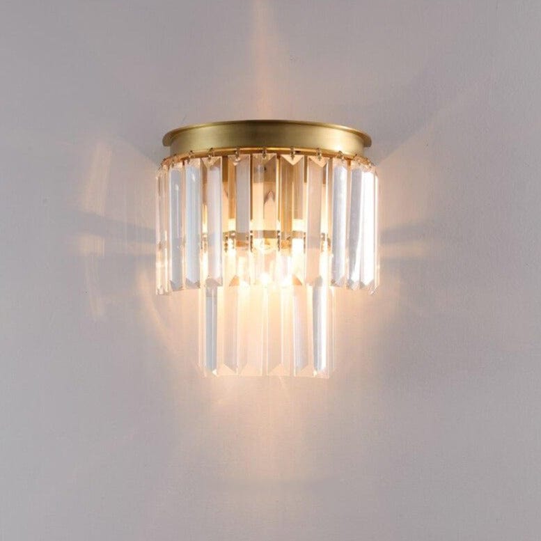 Applique murale LED en cristal Kleon | Marco Lucetti