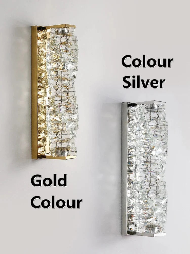 Applique Murale LED en Cristal pour une Décoration Intérieure Moderne | Marco Lucetti