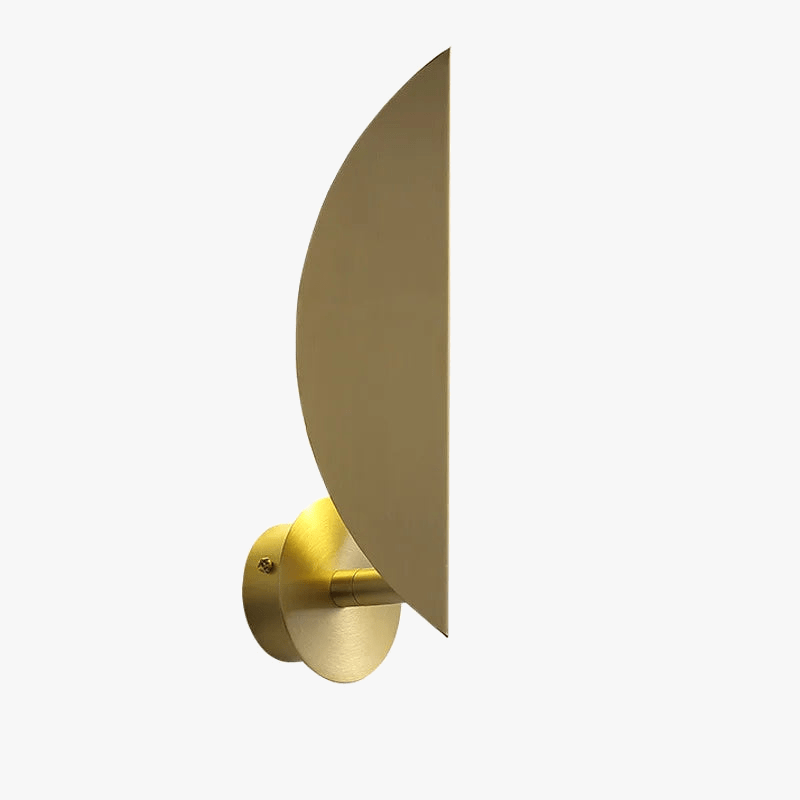 Applique murale LED en cuivre au design moderne et décoratif - Illuminateur de style | Marco Lucetti Doré