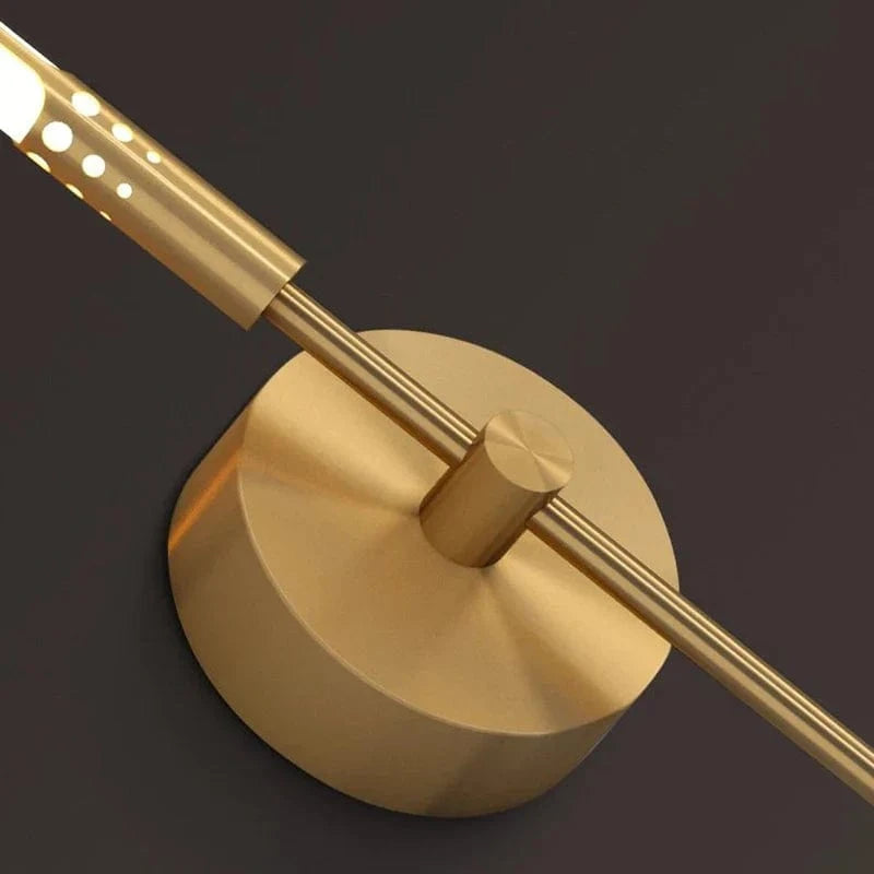 Applique murale LED en cuivre au style nordique Vintage - Collection Luxe Nordico | Marco Lucetti