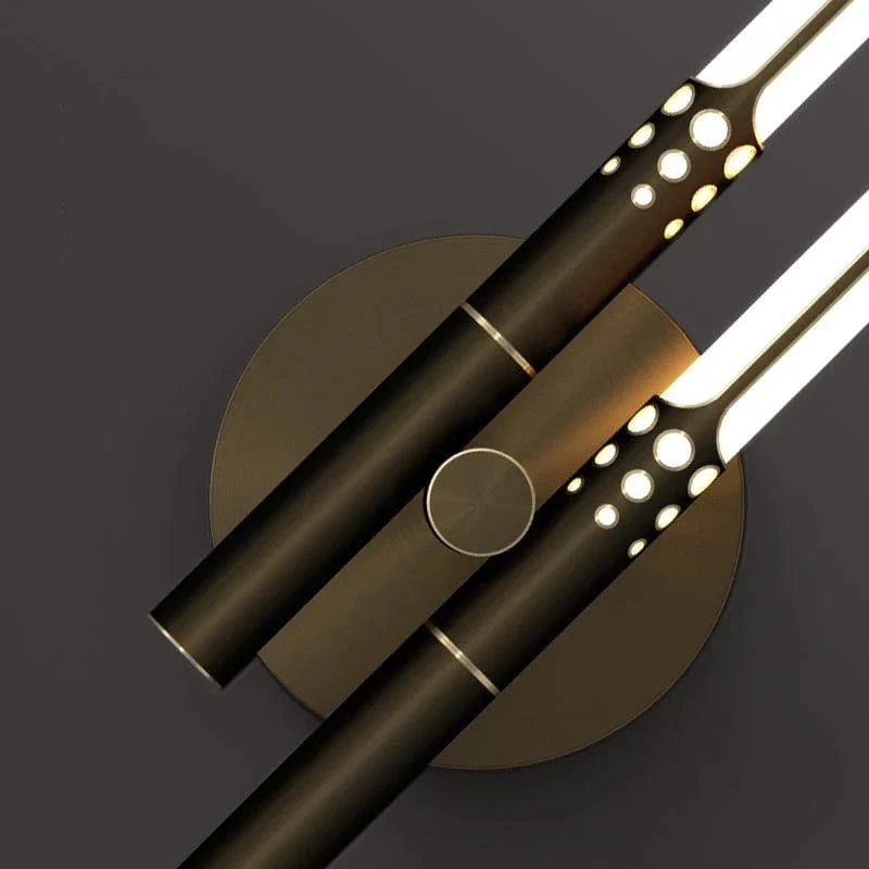 Applique murale LED en cuivre au style nordique Vintage - Collection Luxe Nordico | Marco Lucetti