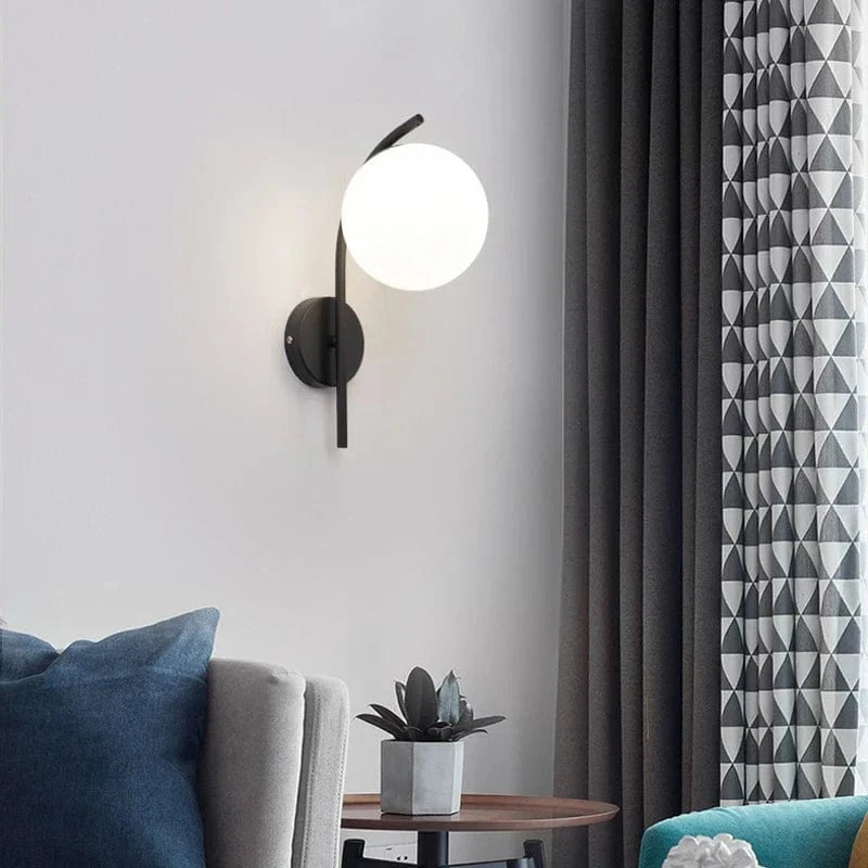 Applique murale LED en cuivre pour un éclairage moderne | Marco Lucetti Noir / 7W Blanc Chaud