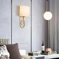 Applique Murale LED en Cuivre Style Américain Haut de Gamme Moderne | Marco Lucetti