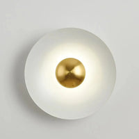 Applique Murale LED en Fer au Design Minimaliste Moderne - Lumina | Marco Lucetti BLANC / Diamètre30cm / Source de lumière 3 couleurs