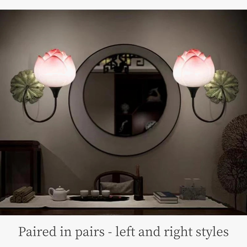 Applique murale Lotus Led.