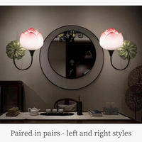 Applique murale Lotus Led.