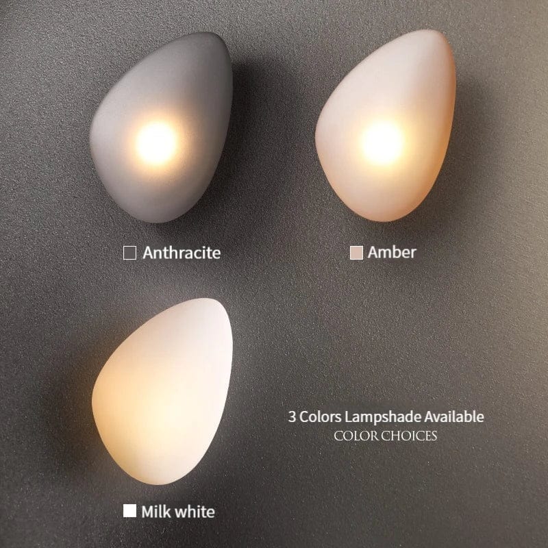 Applique murale LED en galets - Collection Scandinave | Marco Lucetti