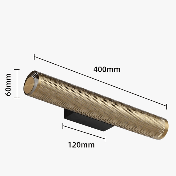 Applique murale LED en laiton et fer de qualité supérieure | Marco Lucetti