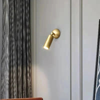 Applique murale LED en laiton moderne et rotative avec gradation | Marco Lucetti