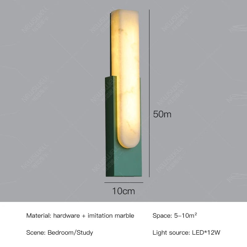 Applique murale LED en marbre au Design contemporain | Marco Lucetti