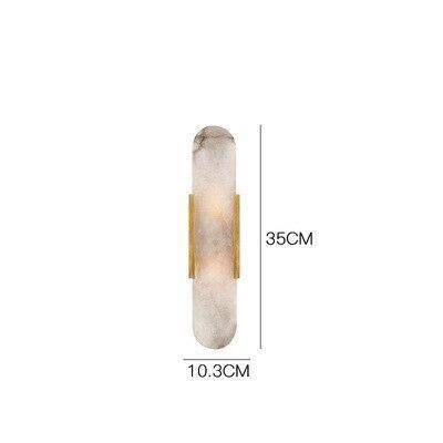 Applique murale LED en marbre de luxe | Marco Lucetti