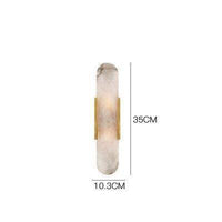 Applique murale LED en marbre de luxe | Marco Lucetti