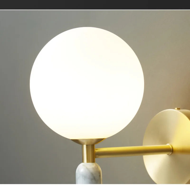 Applique murale LED en marbre pour chambre d'enfant - Lux Kids