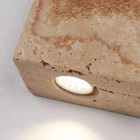 Applique murale LED en pierre naturelle 3000K - Lampe d'ambiance - Livraison directe | Marco Lucetti