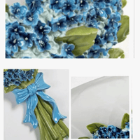 Applique murale LED en résine - Rose romantique et moderne | Marco Lucetti