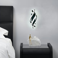 Applique murale LED en spirale d'aluminium - Style Psalm | Marco Lucetti