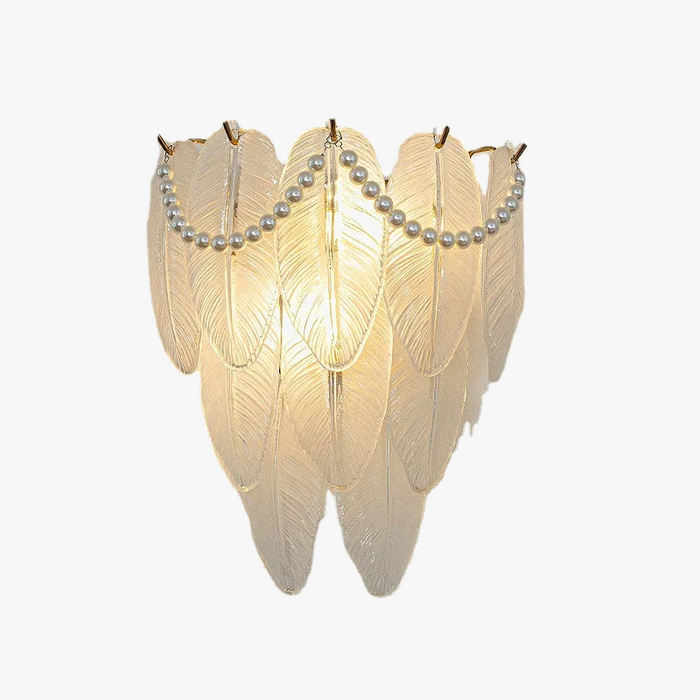 Applique murale LED en verre Natural Luxe.
