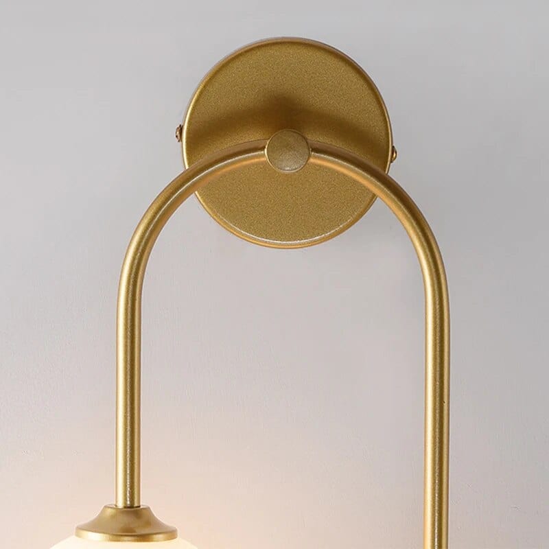 Applique murale LED en verre dépoli | Marco Lucetti