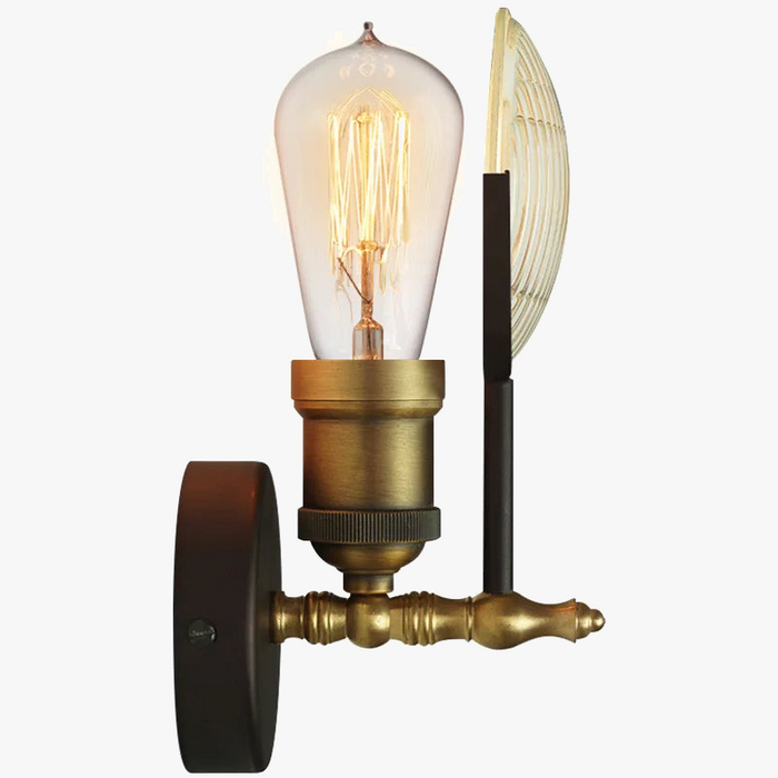 Applique murale LED en verre design