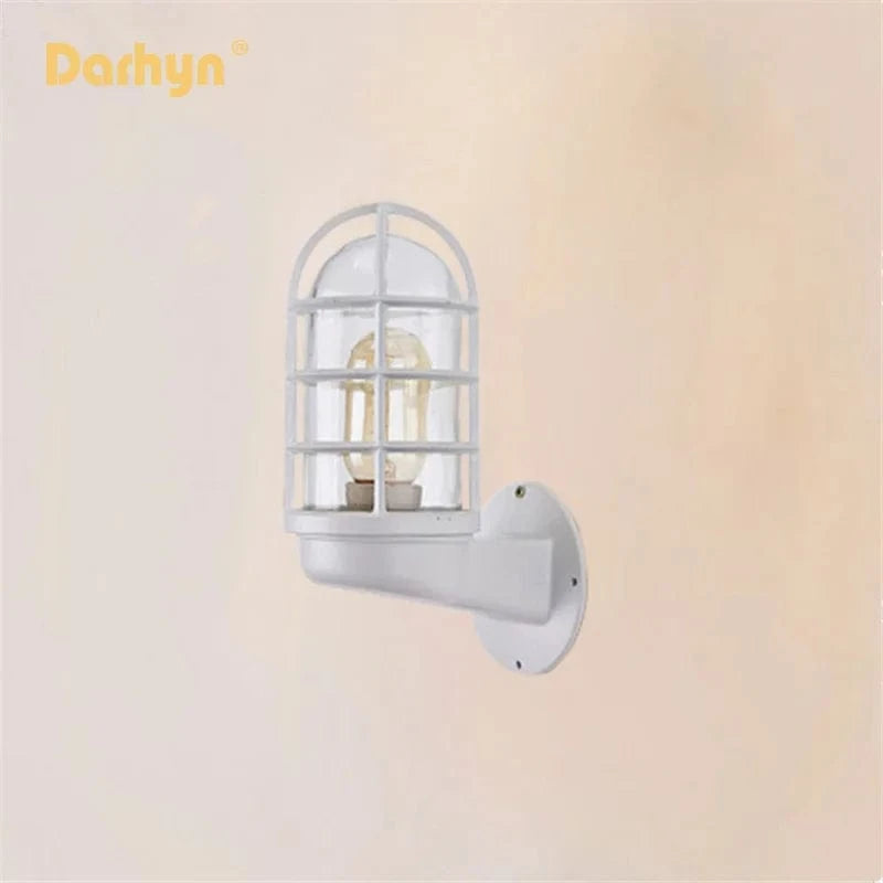 Applique murale LED en verre vintage - Étanche pour usage intérieur et extérieur | Marco Lucetti