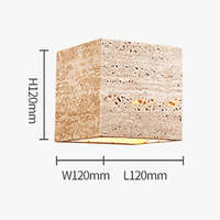 Applique murale LED étanche au style japonais pour extérieur de villa | Marco Lucetti