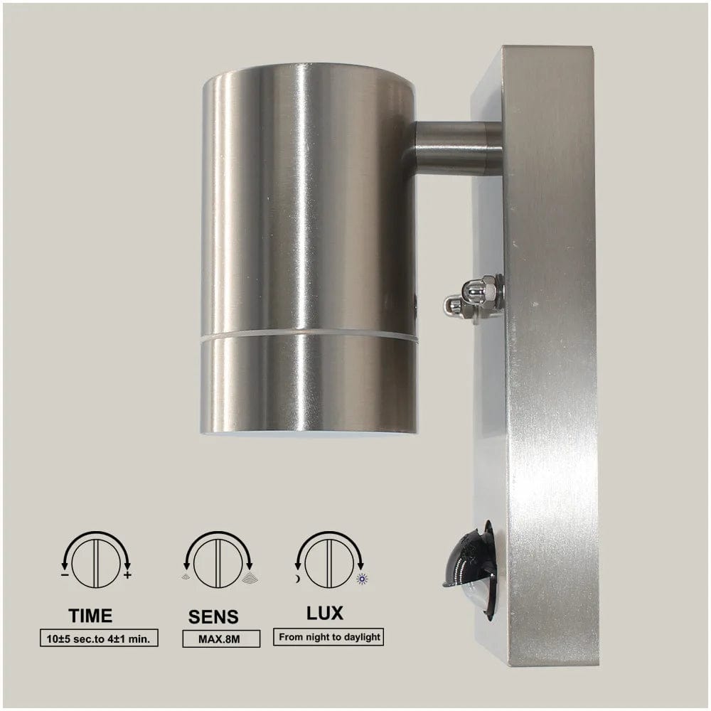 Applique murale LED étanche avec capteur de mouvement pour extérieur - LuminoMotion | Marco Lucetti