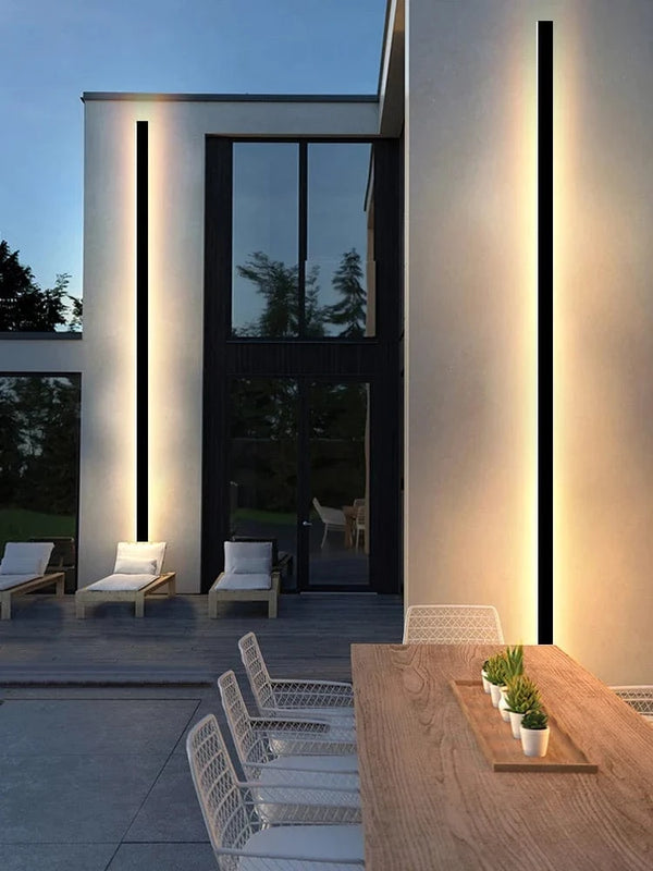 Applique murale LED étanche longue IP65 | Marco Lucetti