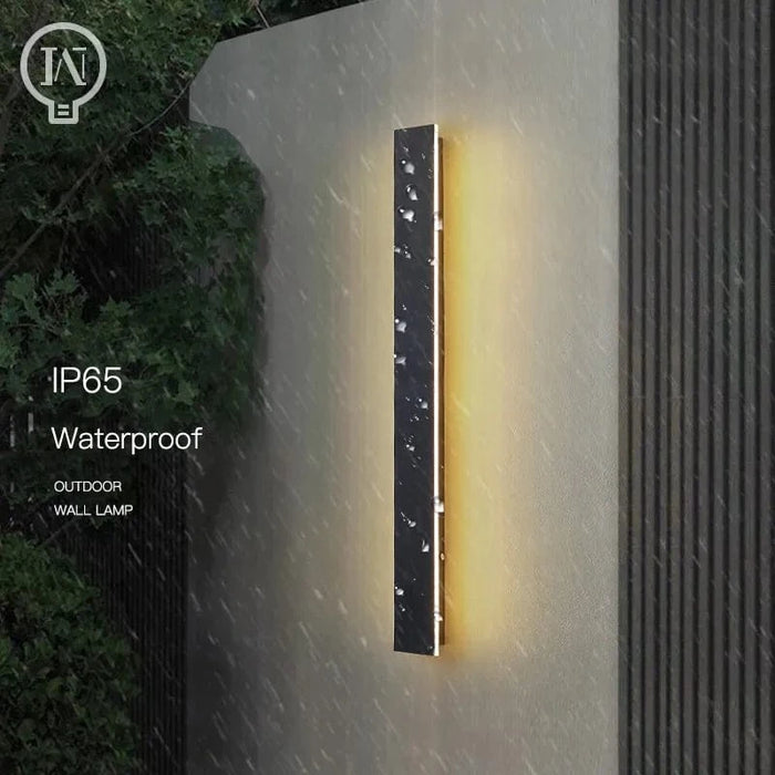Applique murale LED étanche longue IP65 | Marco Lucetti L30cm / Lumière neutre 4000K