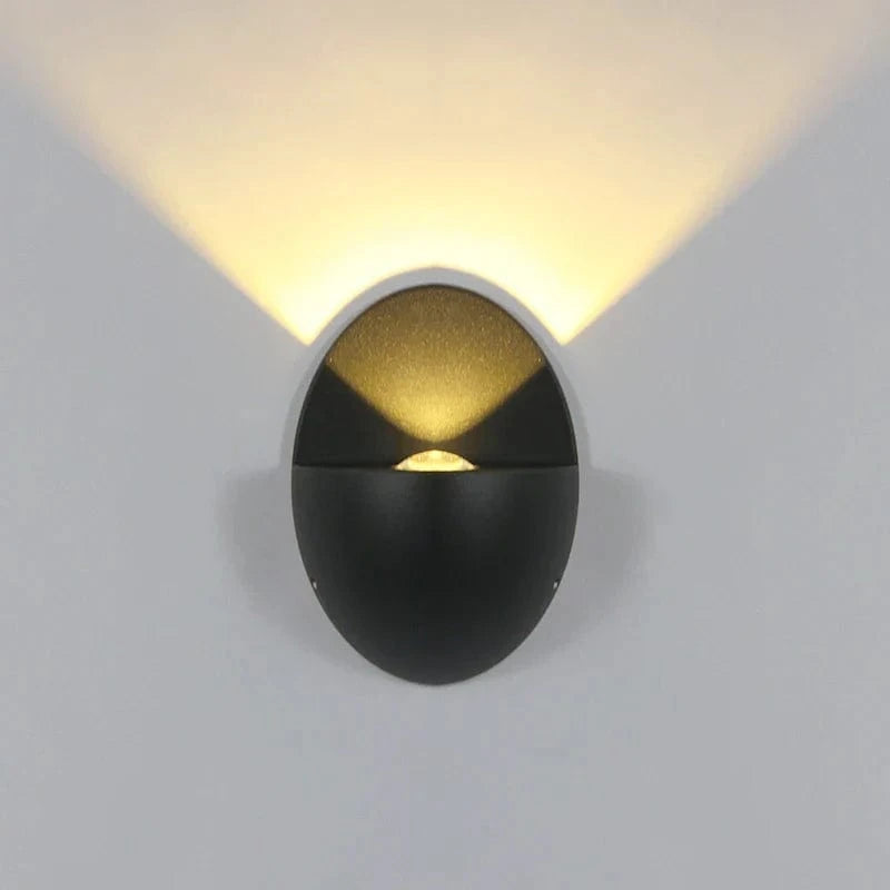 Applique murale LED étanche pour extérieur - Éclairage décoratif et fonctionnel | Marco Lucetti Blanc / Blanc chaud