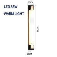 Applique murale LED étanche pour extérieur | Marco Lucetti Lumière chaude 36 W