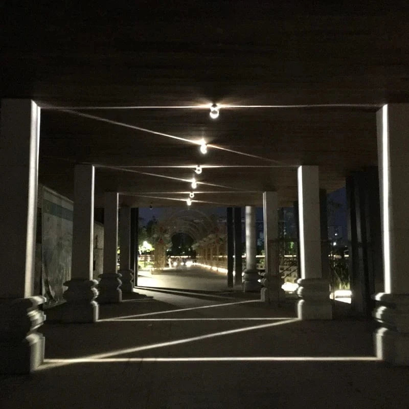 Applique murale LED étanche pour illuminer votre cour d'hôtel ou porche | Marco Lucetti