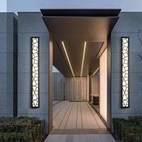 Applique murale LED étanche pour jardin et porche - aluminium - Luminaire d'extérieur  | Marco Lucetti