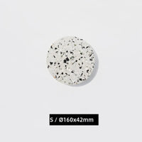 Applique murale LED étanche Terrazzo & Acrylique - Éclairage pour jardin et terrasse | Marco Lucetti Blanc petit
