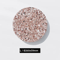 Applique murale LED étanche Terrazzo & Acrylique - Éclairage pour jardin et terrasse | Marco Lucetti Rose grand