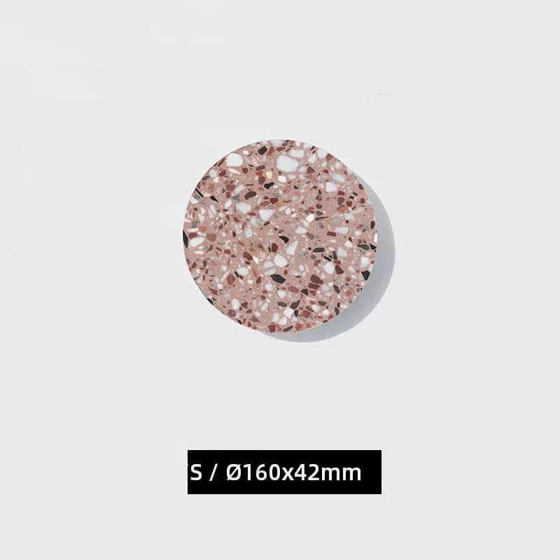 Applique murale LED étanche Terrazzo & Acrylique - Éclairage pour jardin et terrasse | Marco Lucetti Rose petit