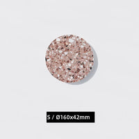 Applique murale LED étanche Terrazzo & Acrylique - Éclairage pour jardin et terrasse | Marco Lucetti Rose petit