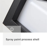 Applique Murale LED Extérieure en Aluminium Étanche et Décorative