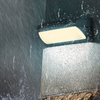 Applique murale LED extérieur - Hallen Black Metal | Marco Lucetti