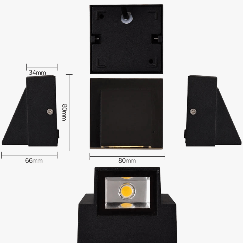 Applique Murale LED Extérieur/Intérieur imperméable | Marco Lucetti