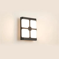 Applique Murale LED Extérieur Moderne en Plastique Étanche | Marco Lucetti B / Blanc chaud