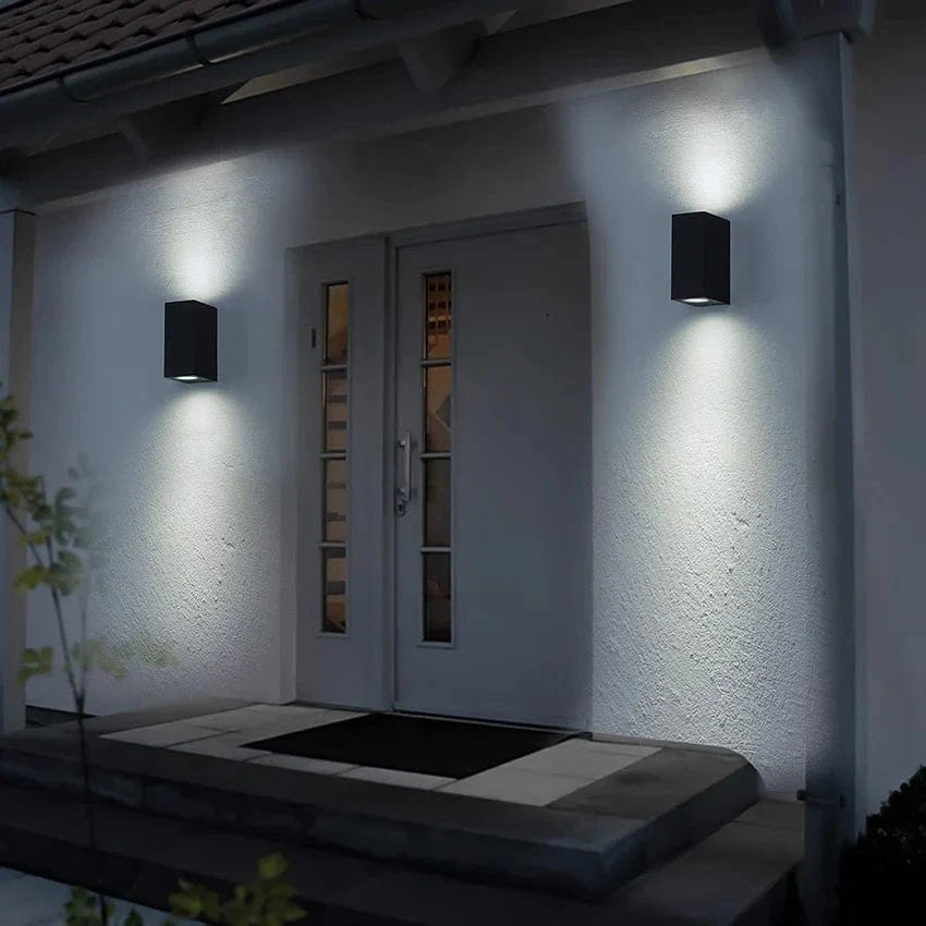 Applique Murale LED Extérieure Étanche GU10 Base - Aluminium AC86-265 | Marco Lucetti