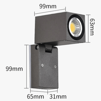 Applique murale LED extérieure étanche IP65, 5W | Marco Lucetti