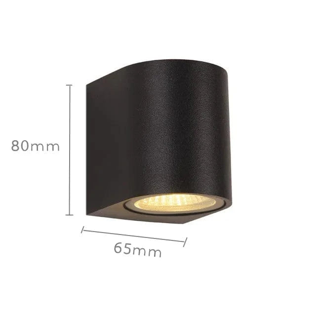 Applique murale LED extérieure étanche IP65, 5W | Marco Lucetti E 5W 1Tête / Blanc chaud 3000K