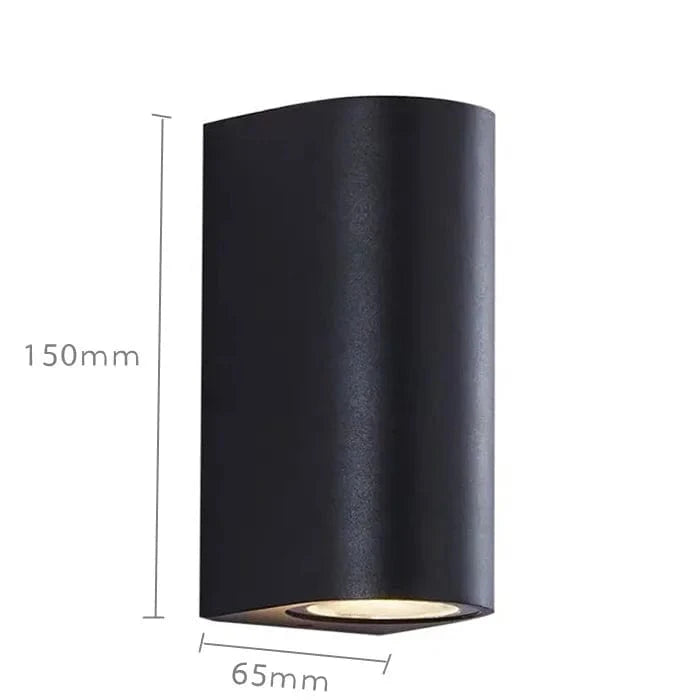 Applique murale LED extérieure étanche IP65, 5W | Marco Lucetti F 10W 2Têtes / Blanc chaud 3000K