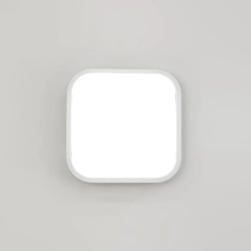 Applique murale LED extérieure étanche - modèle rond | Marco Lucetti Blanc chaud / Carré A / 20W