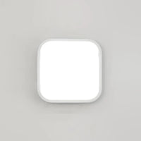 Applique murale LED extérieure étanche - modèle rond | Marco Lucetti Blanc chaud / Carré A / 20W